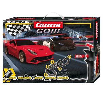 Carrera GO Speed 'n' Chase High Speed Slot Racing Set 6y+ - 5.3 metre Track