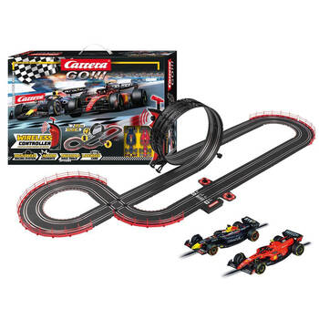 Carrera Formula Free Racing Ferrari & Red Bull Slot Car Race Track Set Wireless