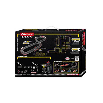 Carrera Formula-1 Champion's Racing Slot Car Race Track Set Kids Toy 4.3m