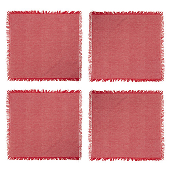 4pc Ladelle Garland 100% Cotton Woven Napkin/Serviette 45x45cm