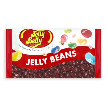Jelly Belly 1KG Bag Raspberry Flavoured Confectionery Candy/Lollies