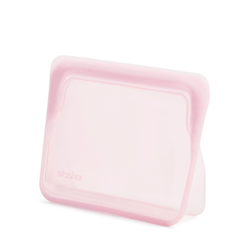 Stasher 828ml Stand Up Mini Food Storage Bag - Pink