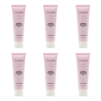 6PK Sugar Baby 75g Its All Bright Golden Gel Recovery Mask w/ Kakadu Plum Vit C
