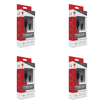 4PK SWI Hyperkin Switch Charging Cable Video Game Accesories 5ft