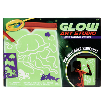Crayola Kids/Childrens Creative Glow Art Studio 96m+