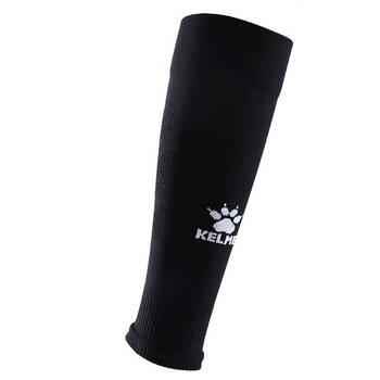 Kelme Sport Footless Soccer Socks/Calf Sleeve Grip Sock Compatable Black