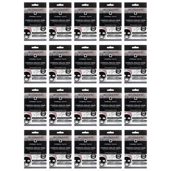 20PK Dr Lewinns 20ml Charcoal & Black Pearl Detoxifying Face Mask