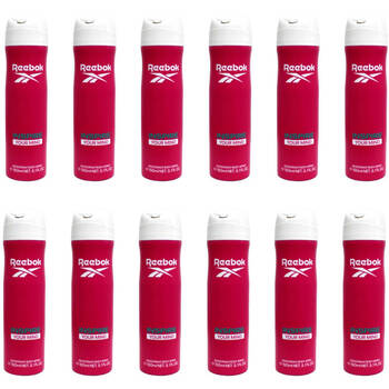 12PK Reebok Women Deodorant Scented Body Spray Fragrance 150ml Inspire Your Mind