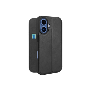 3sixT SlimFolio LTE Protective Case For iPhone 16 - Black