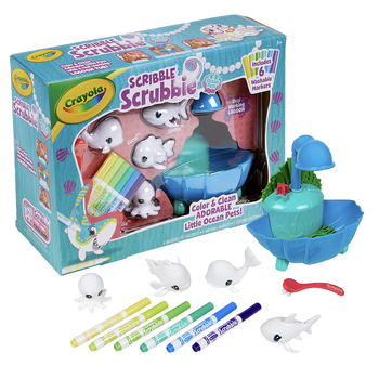 Crayola Scribble Scrubbi Ocean Lagoon Playset 3+