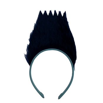 Branch Trolls 3 Headband w/ Attached Hair Kids 3y+ Blue