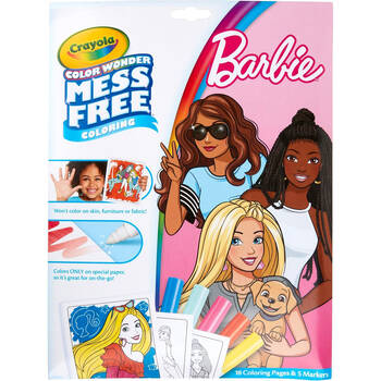 Crayola Color Wonder Mess Free Colouring Pages Barbie Kids 3y+