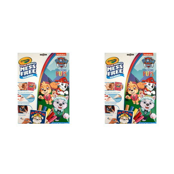 2PK Crayola Colour Wonder Mess Free Colouring Pages w/ Marker Paw Patrol 3y+