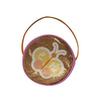 Emma Memma Round Butterfly Accessory Bag Kids/Child - Pink/Gold