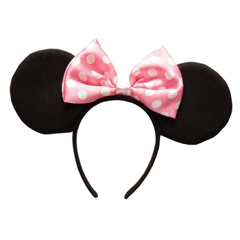 Disney Minnie Mouse Felt Ears Headband Dress Up Costume