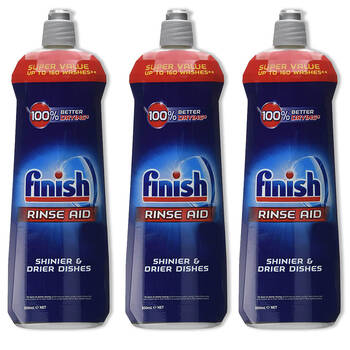 3x Finish 800ml Rinse Aid