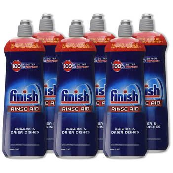 6x Finish 800ml Rinse Aid