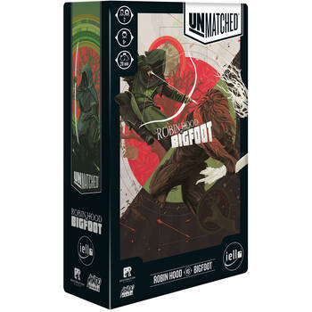 Mondo Games Unmatched Robin Hood Vs Bigfoot Board Game Expansion 9y+