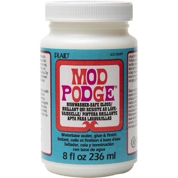 Plaid Mod Podge All-in-One 236ml Sealer Glue Finish Dishwasher Safe