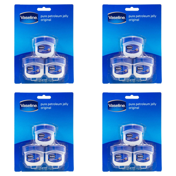 12pc Vaseline Skin Protecting Petroleum Jelly Original