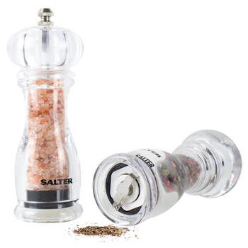 Salter Contemporary Acrylic Salt & Pepper Mills