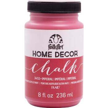 Plaid FolkArt 236ml Home Decor Chalk Acrylic Paint - Imperial