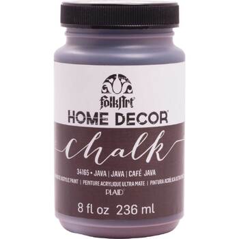 Plaid FolkArt 236ml Home Decor Chalk Acrylic Paint - Java