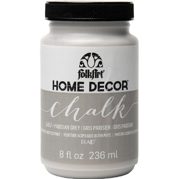 Plaid FolkArt 236ml Home Decor Chalk Acrylic Paint - Parisian Grey