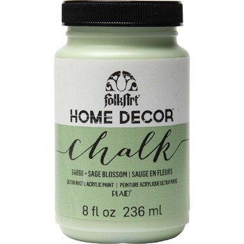 Plaid FolkArt 236ml Home Decor Chalk Acrylic Paint - Sage Blossom