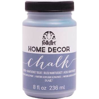 Plaid FolkArt 236ml Home Decor Chalk Acrylic Paint - Nantucket Blue