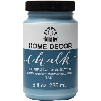 Plaid FolkArt 236ml Home Decor Chalk Acrylic Paint - Vintage Teal