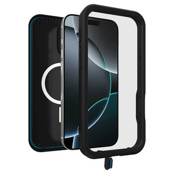 OtterBox Fre MagSafe Case Cover For iPhone 16 Pro Max - Black