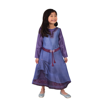 Wish Asha Classic Dress Costume Kids/Children Size 4-6y Purple