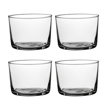 4pc Anchor Hocking Whitman Mini Glass Serving Bowl Set 207ml/16.5cm - Clear