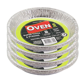 20PK Lemon & Lime Foil Tart Tray 20cm