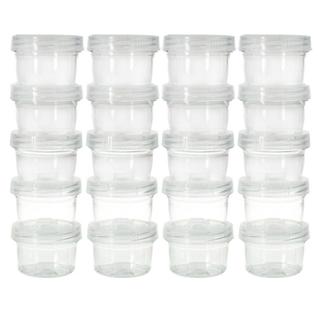 4PK Lemon & Lime Twist-Lock Stacking Containers 5Pc 40Ml