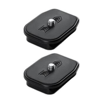 2PK FireFly Quick Release Plate QR-04 for FVT-04 Camera Tripod - Black