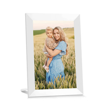 FireFly Frameo 10.1'' Wi-Fi Digital Photo Frame 32GB Storage - White