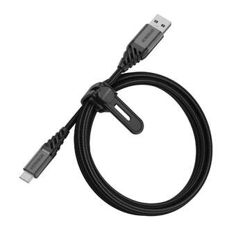 OtterBox 1M USB-C to USB-A Cable - Black