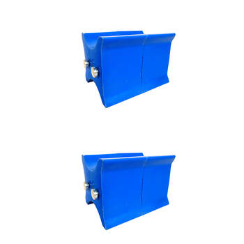 2x 2pc AgBoss Equestrian Show Jumping Keyhole Jump Cup Inserts Blue