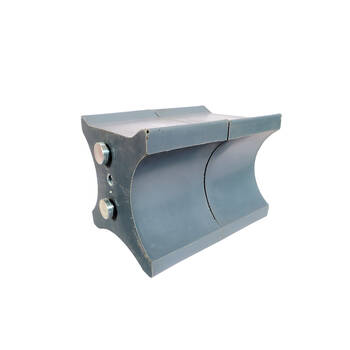 2pc AgBoss Equestrian Show Jumping Keyhole Jump Cup Inserts Grey