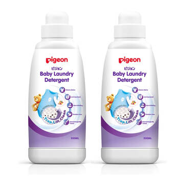 2x Pigeon 500ml Baby Laundry Detergent Liquid