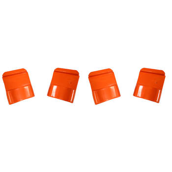2x 2pc AgBoss Equestrian Show Jumping Tri Jump Cup Pole Holder Orange