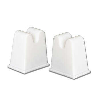 2PK AgBoss Dressage Equestrian Arena Marker M Shape Stand Cone White