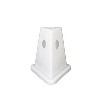 AgBoss Dressage Equine Arena Corner Marker Cones 40cm Natural