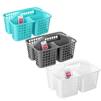 3PK Boxsweden Cleaning Caddy 3 Compartment 31X23X18cm Assorted