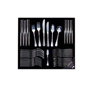 56pc Oneida New Rim Stainless Steel Cutlery Set - Silver