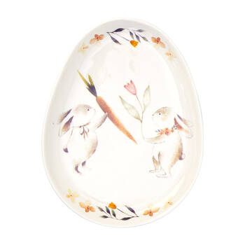 Annabel Trends Easter Ceramic Plate 16x21cm - A Gift of Friendship