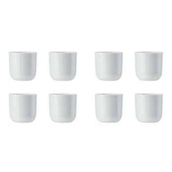 2PK 4pc Mikasa Chalk Kitchen Porcelain Egg Cups Set 5cm