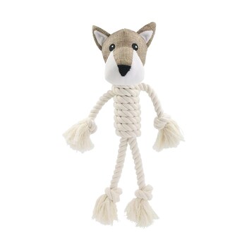 Paws & Claws Animal Kingdom Knotted Pet Toy Assorted